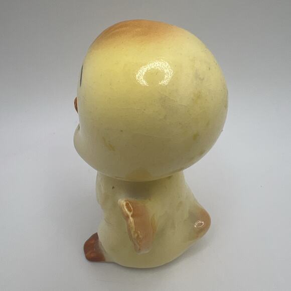Vintage Ceramic Japan Yellow Bird Anthropomorphic - Picture 2 of 5